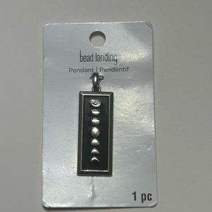 Phases of the moon pendant